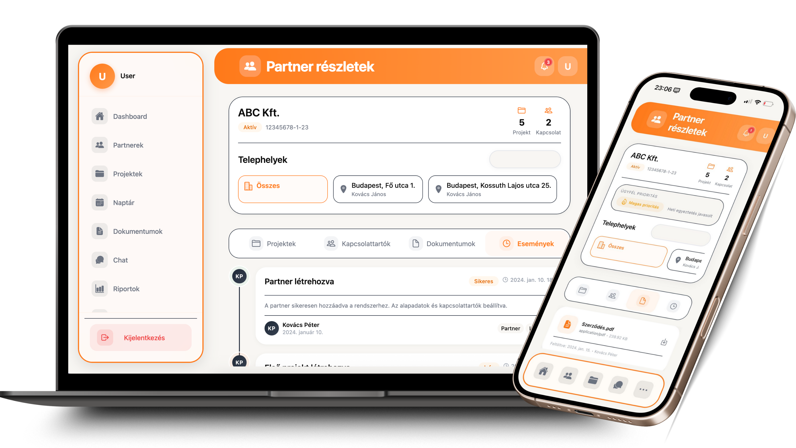 Asema Zrt. Partner Portál Asema Zrt. Partner Portál - Háttér