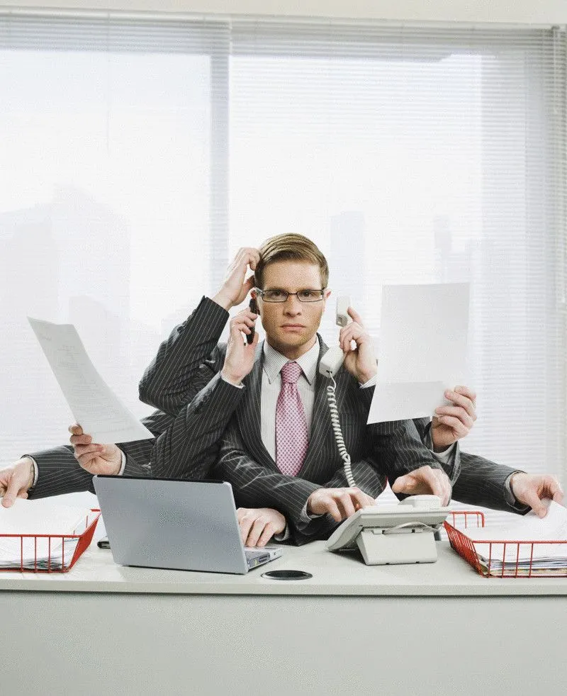 Frustrated team member searching for information